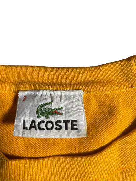 Gestreifter Vintage Lacoste Pullover