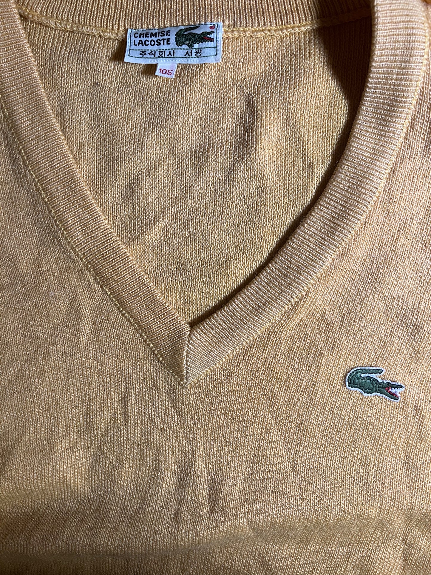 Lacoste Vintage Pullover aus Südkorea