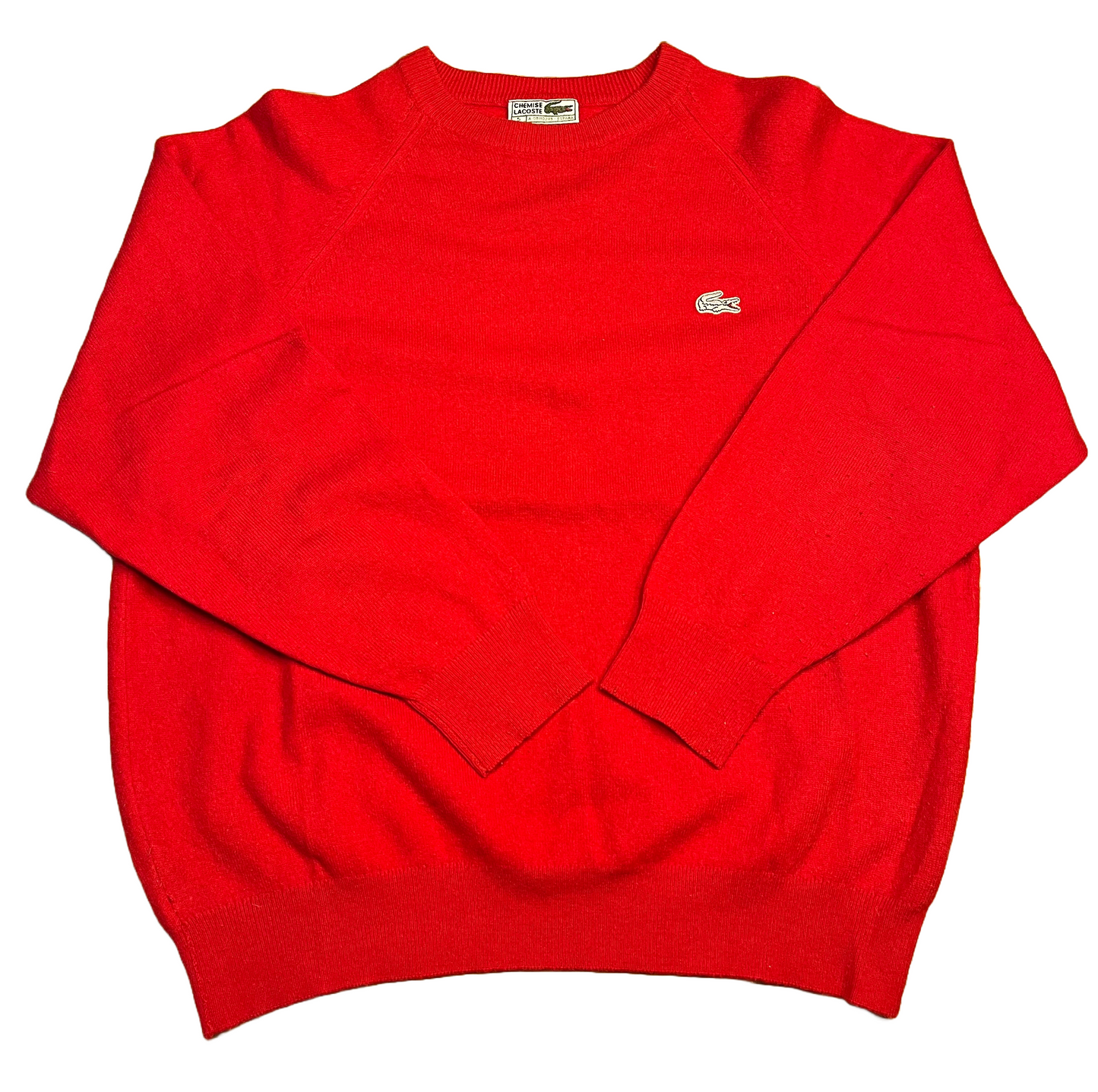 Lacoste Vintage Sweater Rot