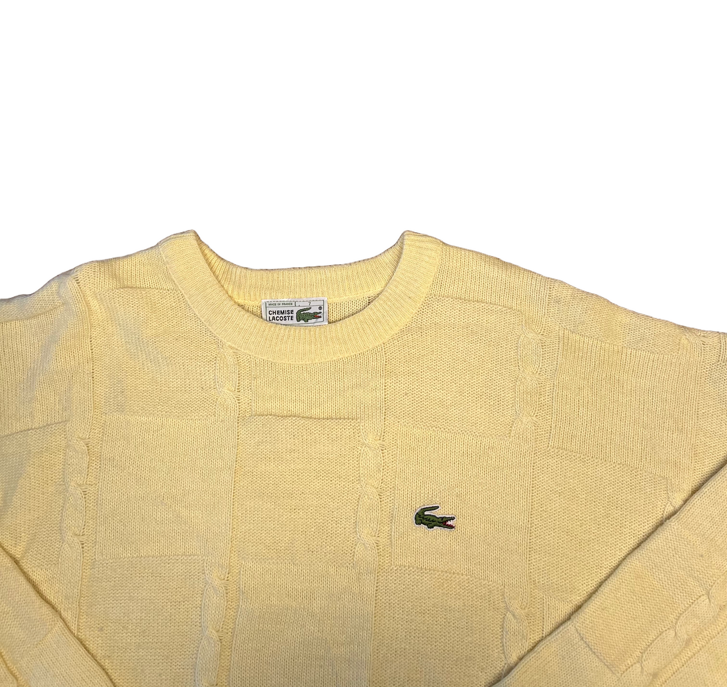 Lacoste Vintage Knit Sweater