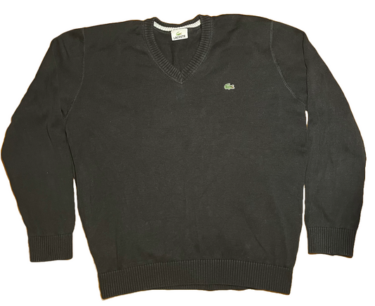 Schwarzer Vintage Lacoste Sweater