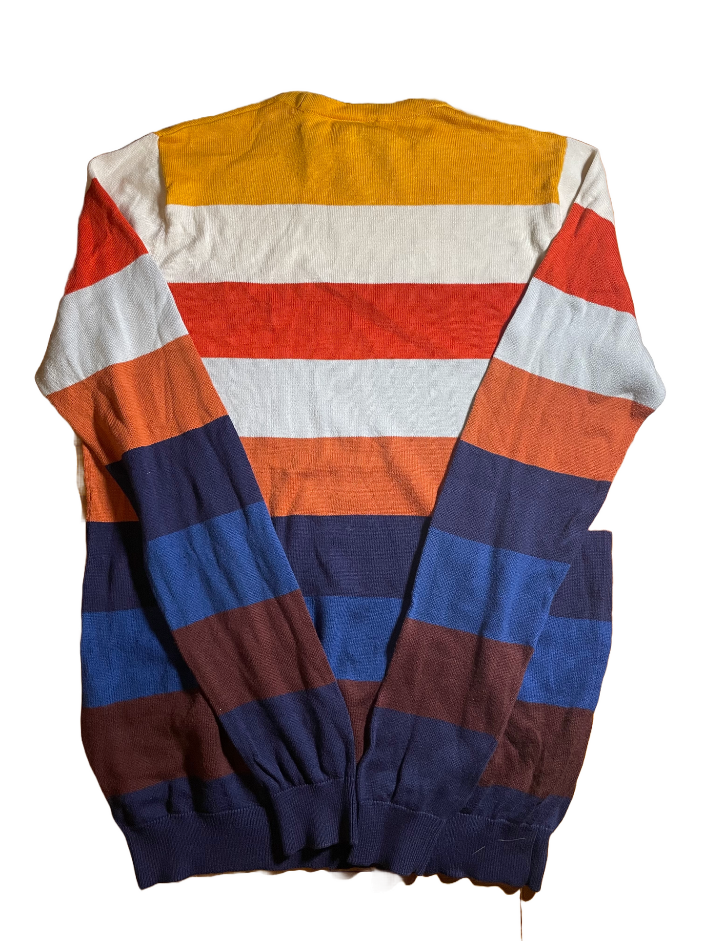 Gestreifter Vintage Lacoste Pullover